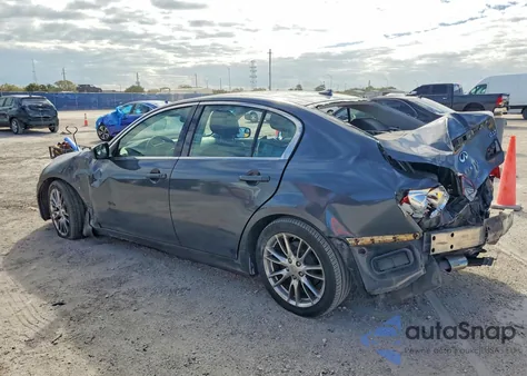 2011 Infiniti G37 Base из США, поврежденный, VIN JN1CV6AP9BM301376